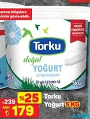 TORKU YOĞURT 5 KG